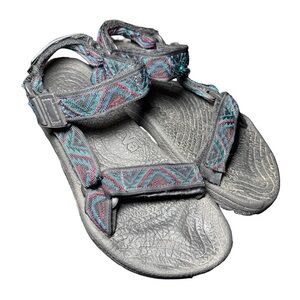 Teva TERRADACTYL Mens 8 Womens 10 Sport Hiking Sandals Aztec Print Water Shoe